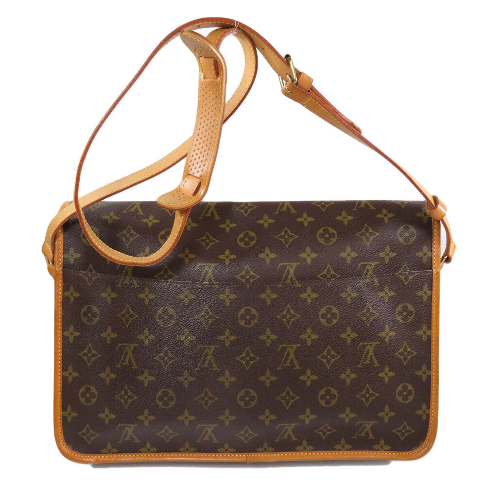 Louis Vuitton Shoulder Bag Canvas Monogram Gibeciere